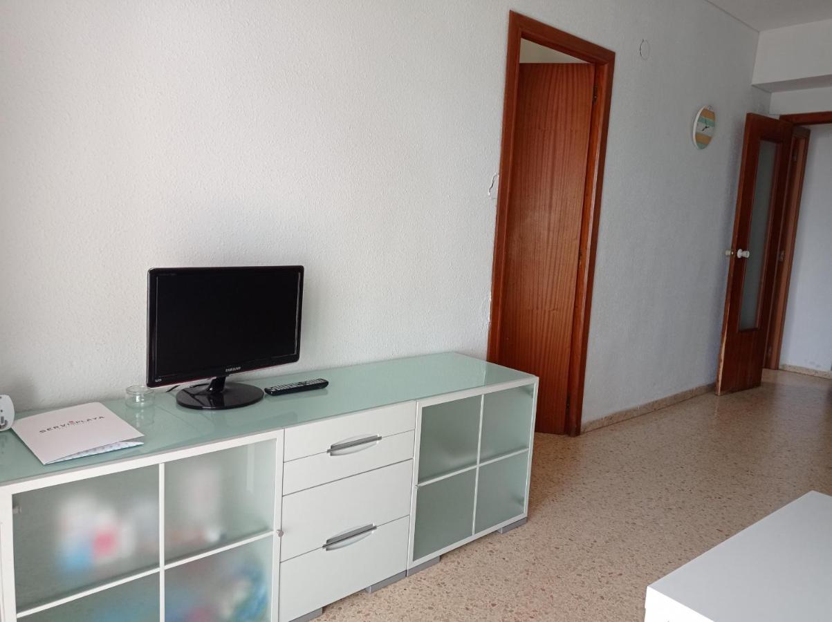 Apartamentos Bonaire 1ª Linea Wifi Solo Familias Serviplaya 간디아 외부 사진