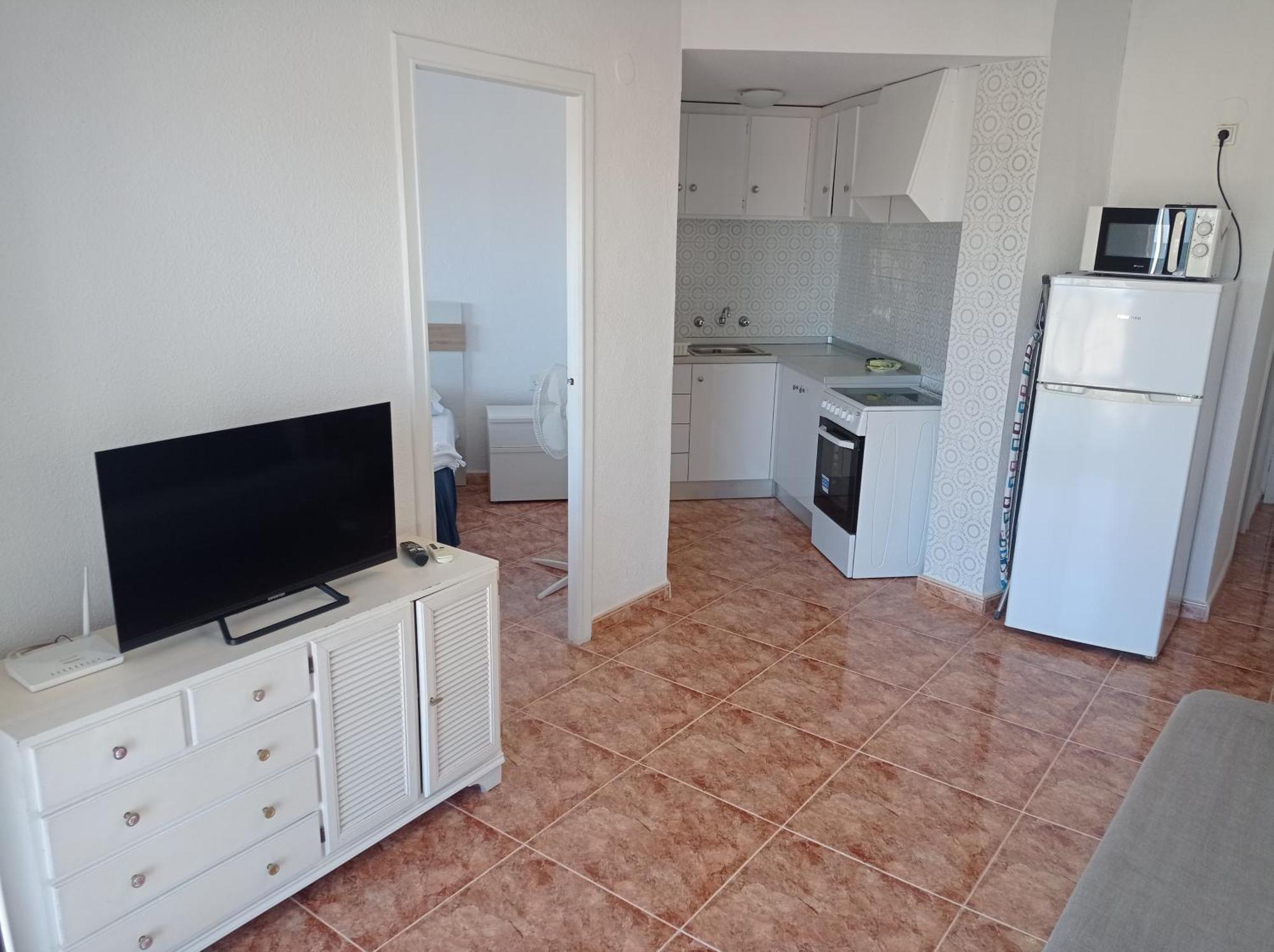 Apartamentos Bonaire 1ª Linea Wifi Solo Familias Serviplaya 간디아 객실 사진